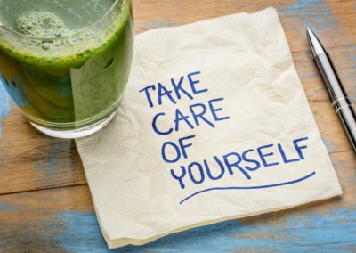 wellbeing tip, take care of yourself